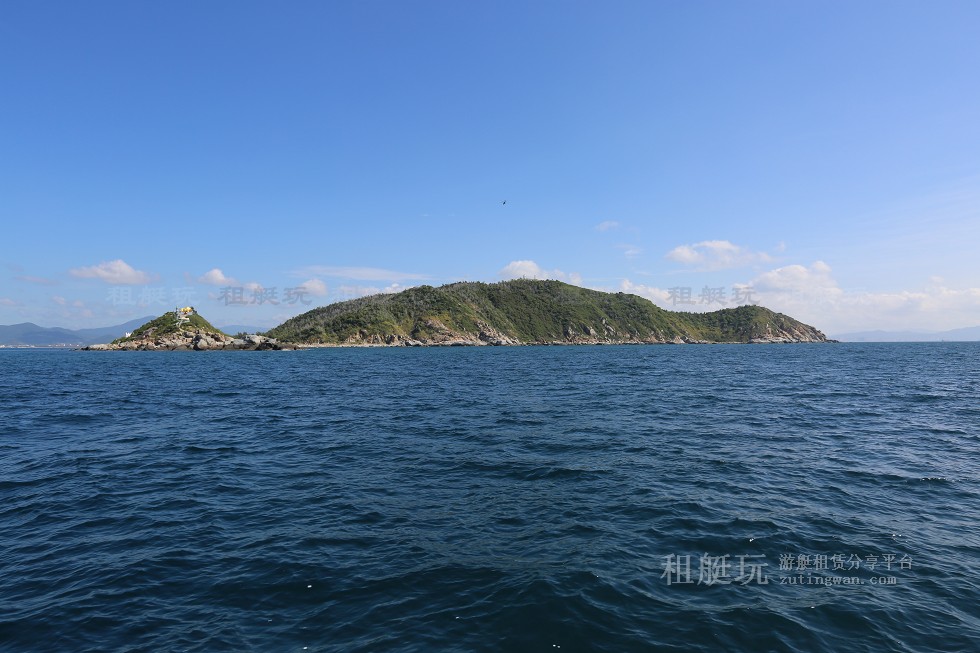 三亞旅游游艇租賃，三亞港至西島航線