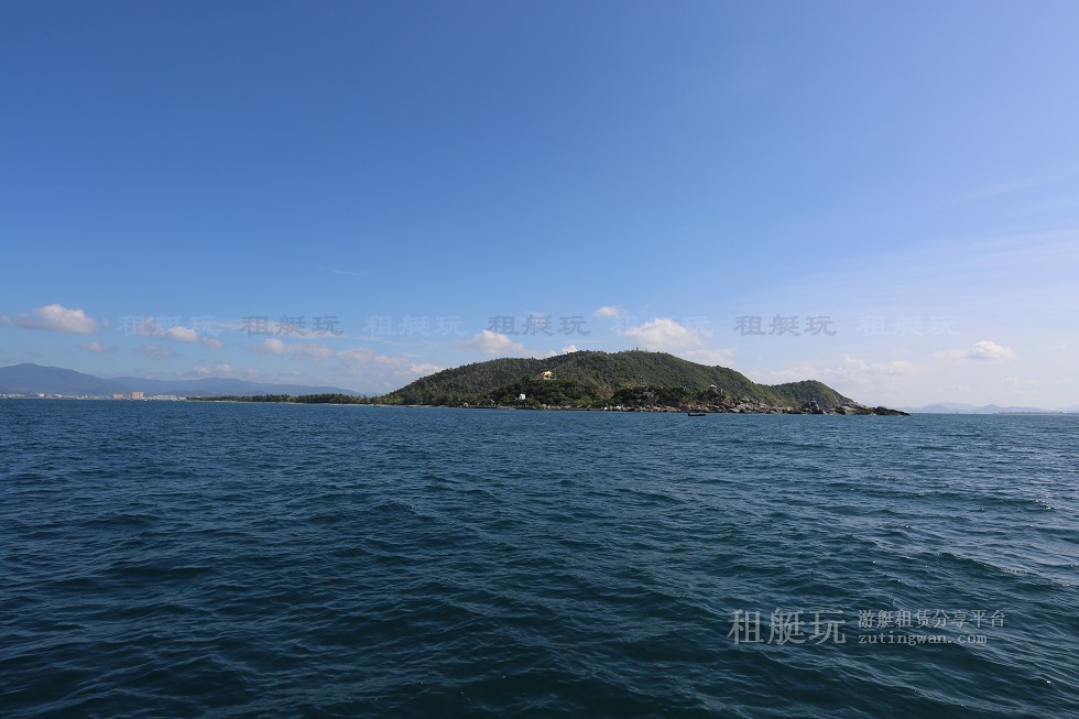 三亞旅游游艇租賃，三亞港至西島航線